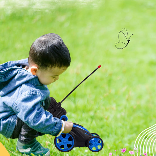Gooyo DB2060 Rechargeable 360° Rotating & Rolling Small Stunt Car Toy with USB Cable & Remote Controller | Blue Color, Power Source: Lithium Battery in Car (Included)