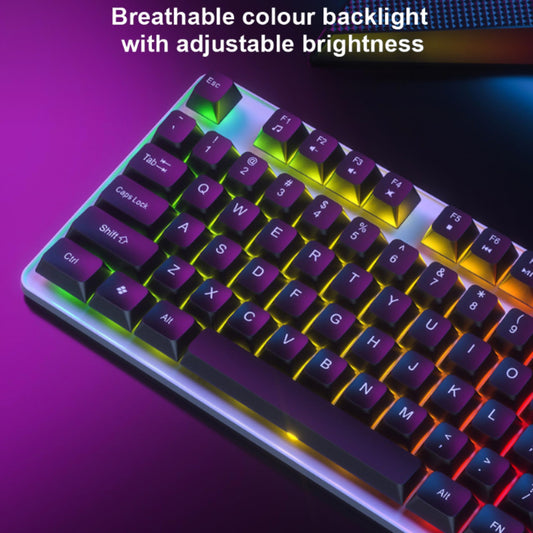 Aula F3061 Anti-ghosting, Gaming Keyboard & Mouse Combo, Wired Backlit Rainbow LED Keyboard & 1200 DPI Gaming Mouse for PC/Laptop (Black)